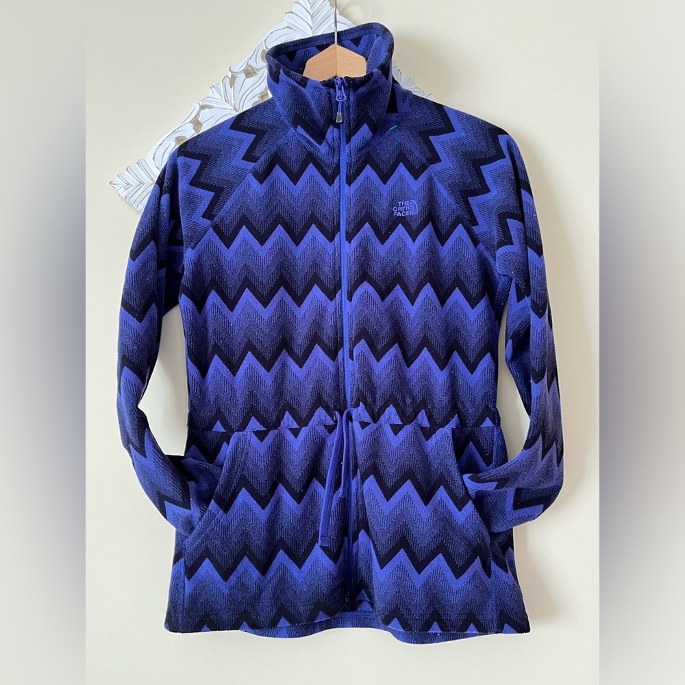 The North Face Chevron Print Fleece Jacket